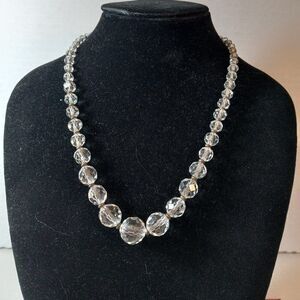 Vinatage Aurora Borealis Graduated Necklace